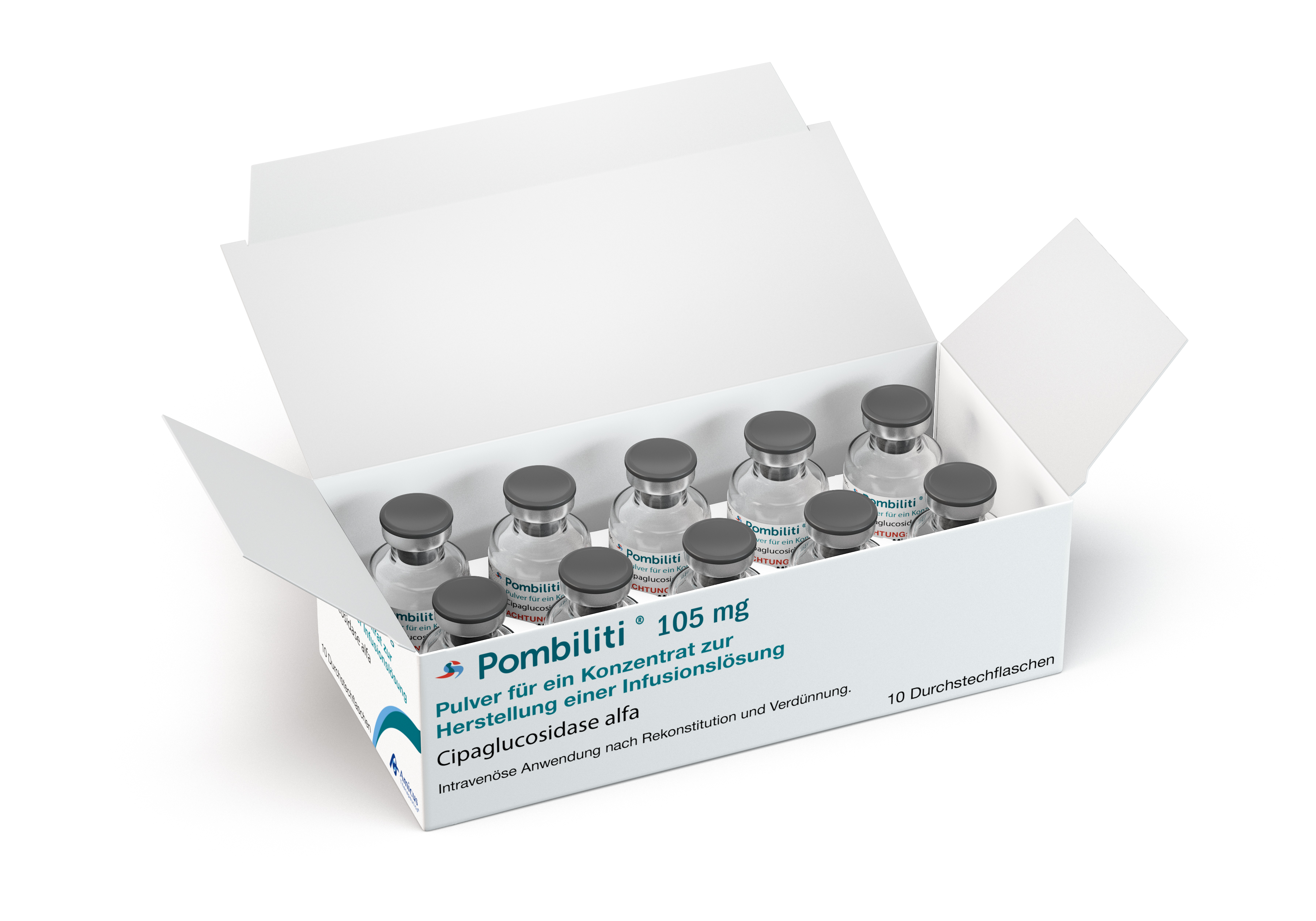 Pombiliti 105 mg, Pulver für ein Konzentrat zur Herstellung einer Infusionslösung