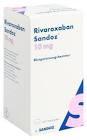 Rivaroxaban Sandoz 10 mg, Filmtabletten