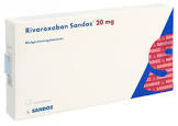 Rivaroxaban Sandoz 20 mg, Filmtabletten