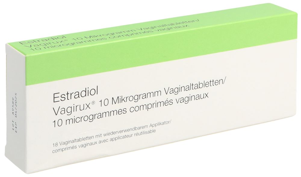 VAGIRUX cpr vag 10 mcg 18 pce