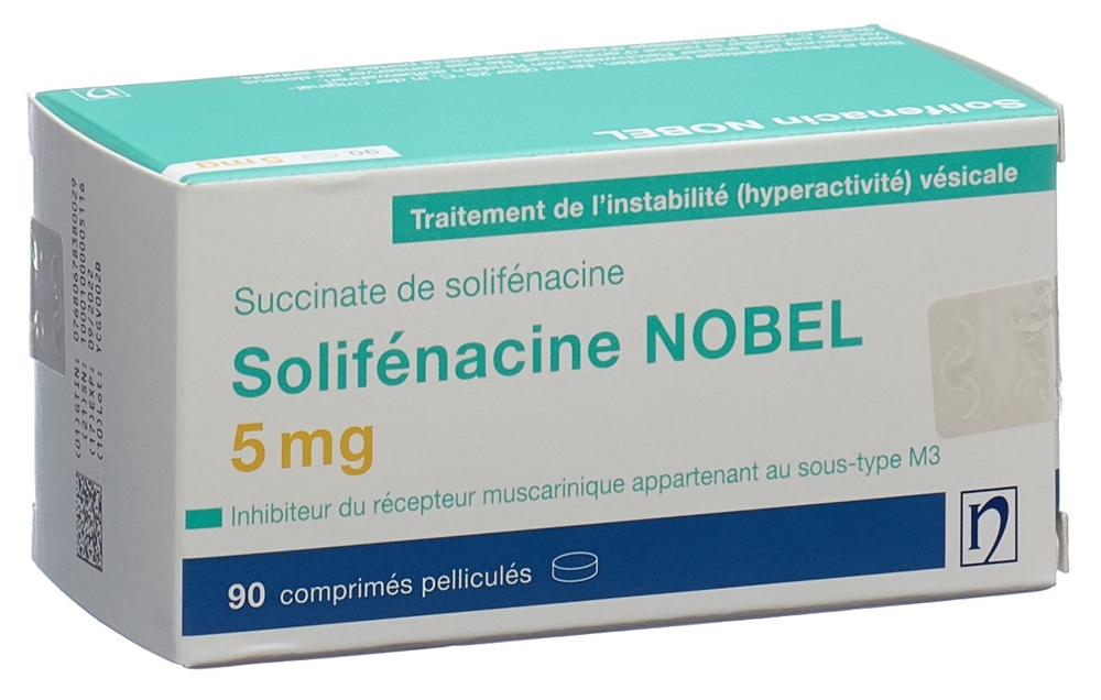 Solifenacin NOBEL 5 mg, Filmtabletten