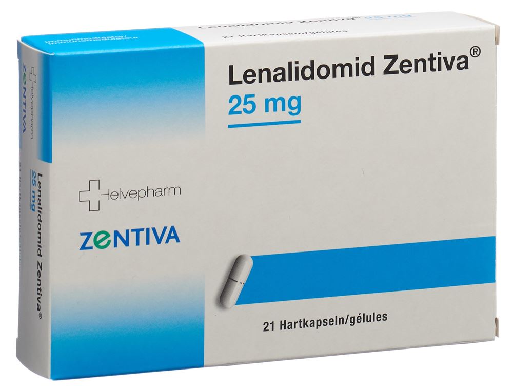 LENALIDOMID Zentiva caps 25 mg 21 pce