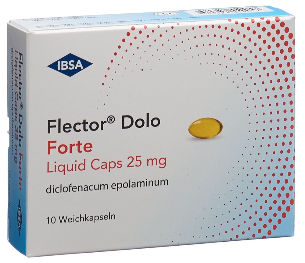 Flector Dolo Liquid Caps 12.5 mg, capsula molle