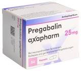 PREGABALINE axapharm caps 25 mg 14 pce