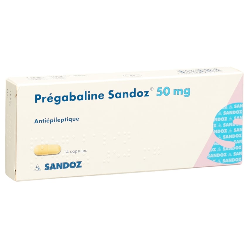 PREGABALINE axapharm caps 50 mg 14 pce