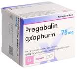 PREGABALINE axapharm caps 75 mg 56 pce