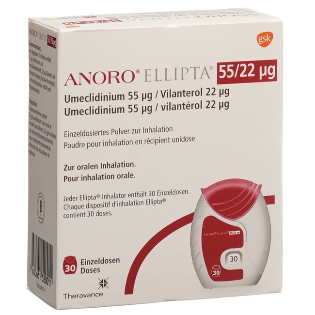 Seffalair Spiromax 55/14 mcg, Multidosenpulverinhalator