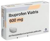 Ibuprofen Viatris 600 mg, Filmtabletten
