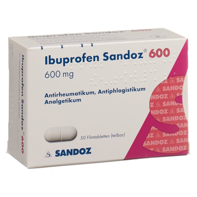 Ibuprofen Viatris 600 mg, Filmtabletten