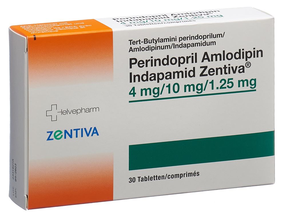 PERINDO AMLO INDAP Zentiva cpr 4/10/1.25mg 30 pce