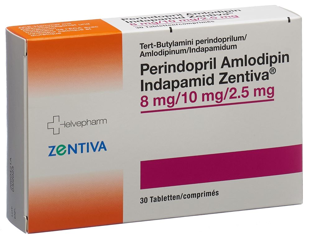 PERINDO AMLO INDAP Zentiva cpr 8/10/2.5mg 30 pce