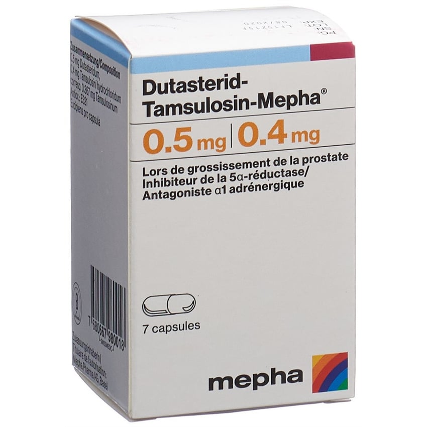 Dutasterid Tamsulosin Zentiva 0.5 mg/ 0.4 mg, Kapseln