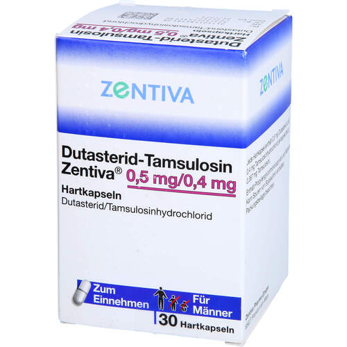 Dutasterid Tamsulosin Zentiva 0.5 mg/ 0.4 mg, Kapseln