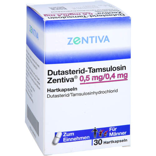 Dutasterid Tamsulosin Zentiva 0.5 mg/ 0.4 mg, Kapseln