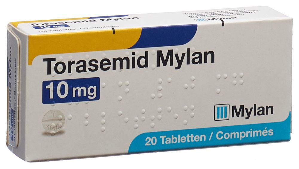 TORASEMID Mylan cpr 10 mg 20 pce