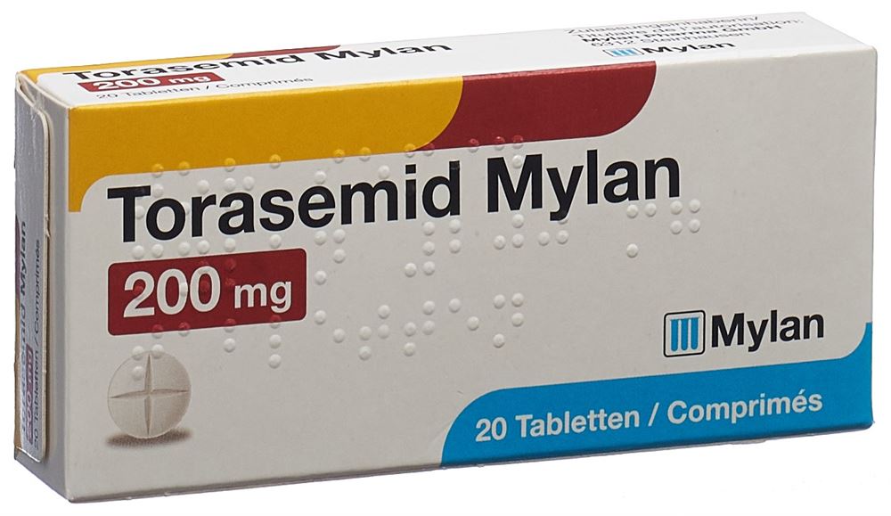TORASEMID Mylan cpr 200 mg 20 pce