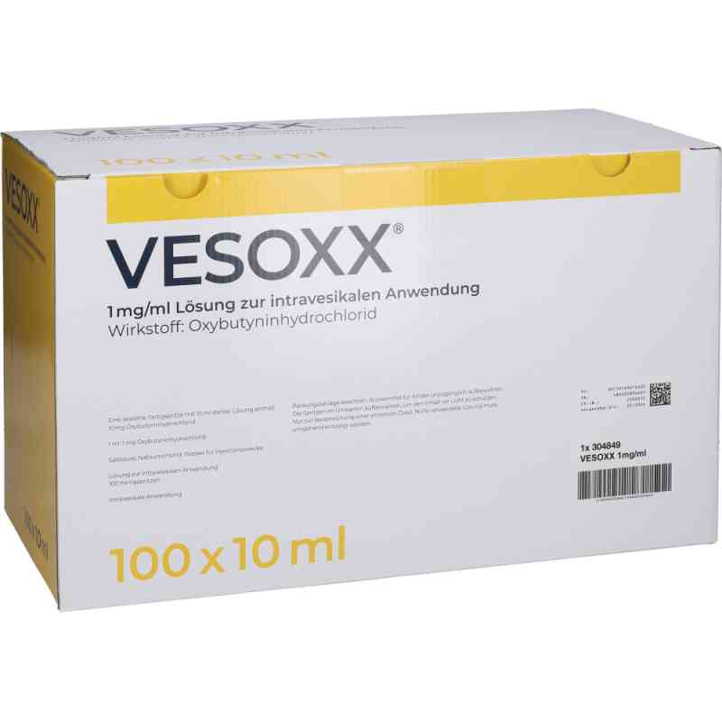 Vesoxx 1 mg/ml, Lösung zur Intravesikalen Anwendung