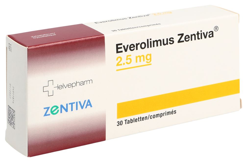 EVEROLIMUS Zentiva cpr 2.5 mg 30 pce