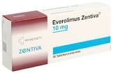Everolimus Zentiva 10 mg, Tabletten