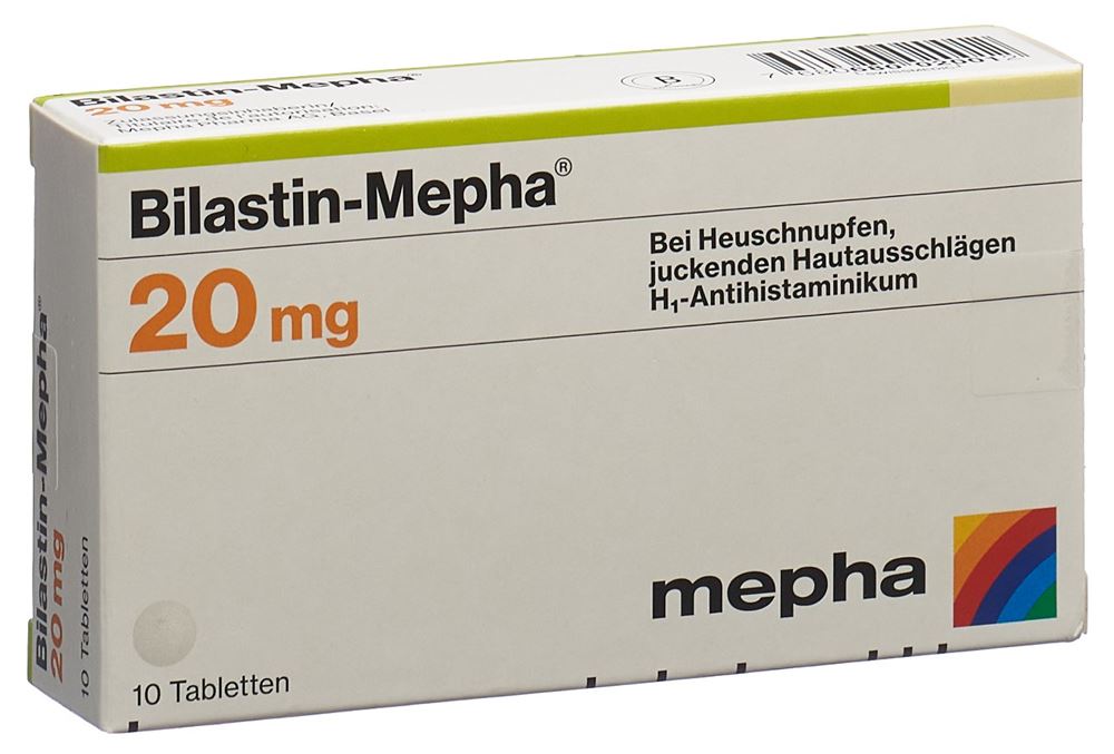 BILASTIN Mepha cpr 20 mg 10 pce