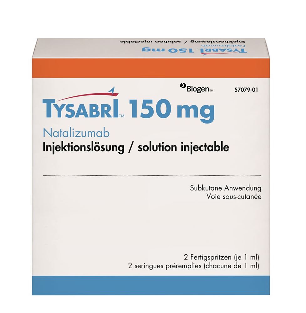 Tysabri 150 mg/ml, Injektionslösung in einer Fertigspritze