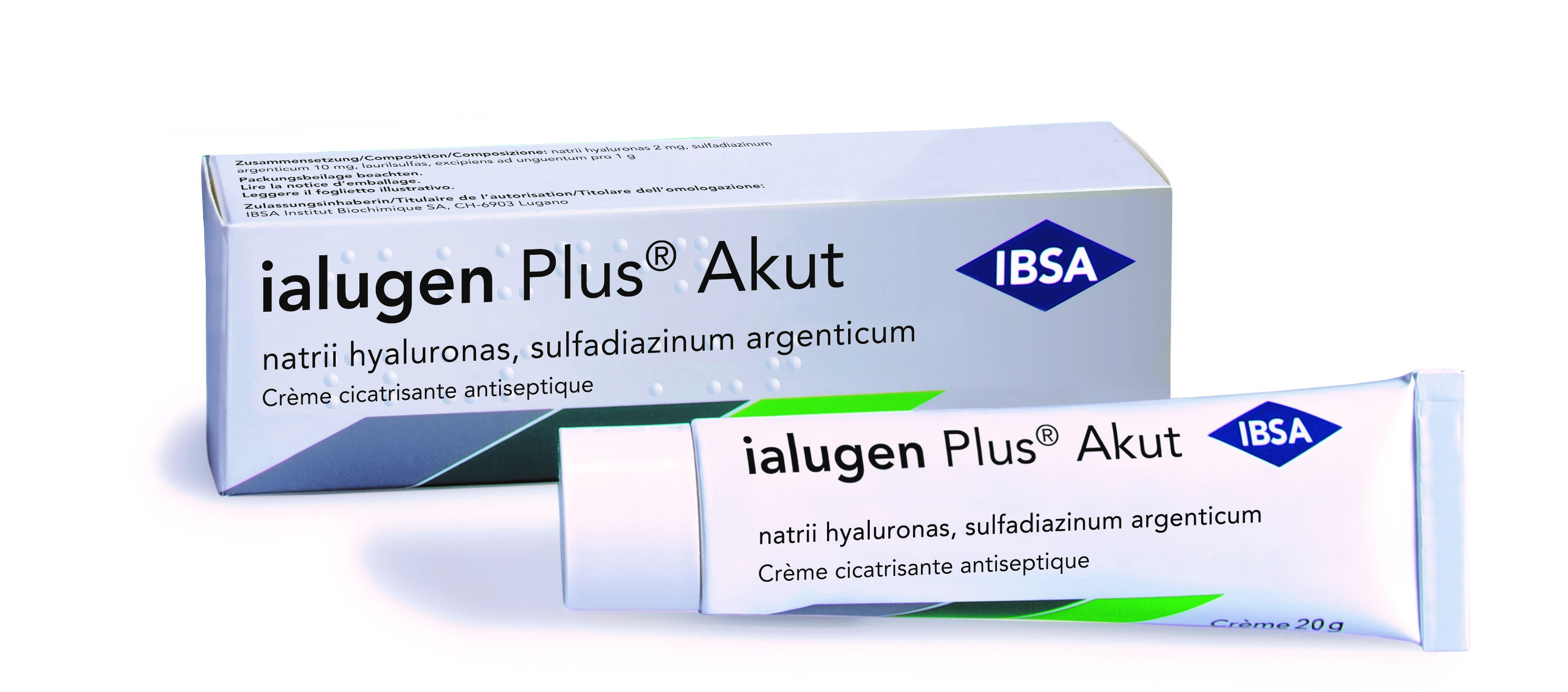 IALUGEN PLUS AKUT crème tb 20 g