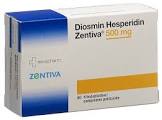 Diosmin Hesperidin Zentiva 500 mg, Filmtabletten