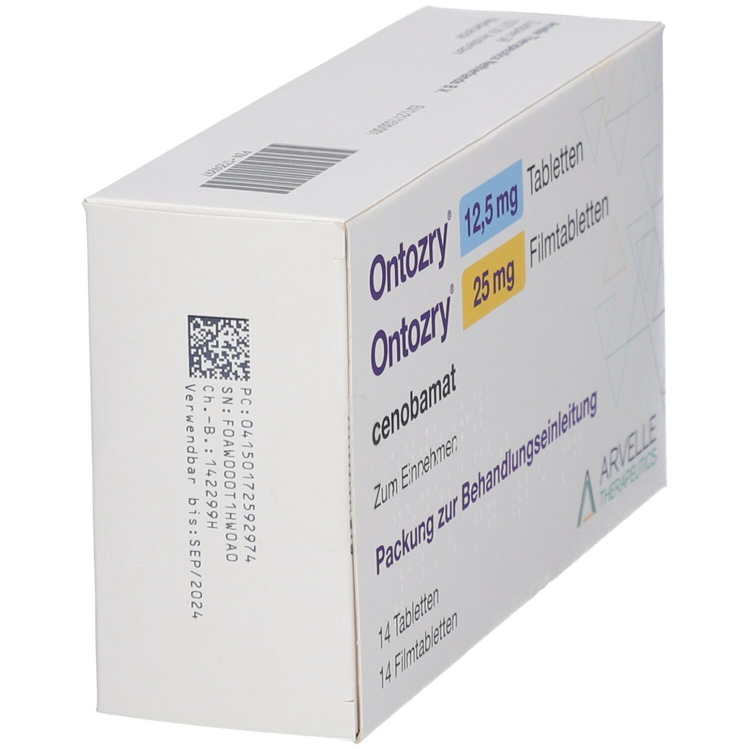 Ontozry 12.5 mg, Tabletten