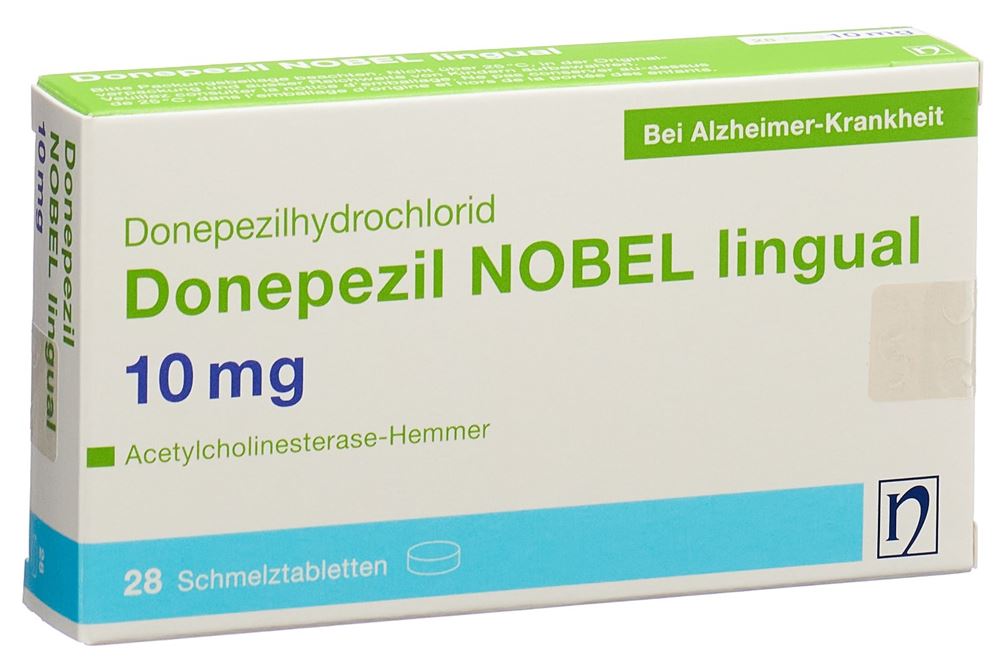 DONEPEZIL NOBEL lingual cpr orodisp 5 mg 28 pce