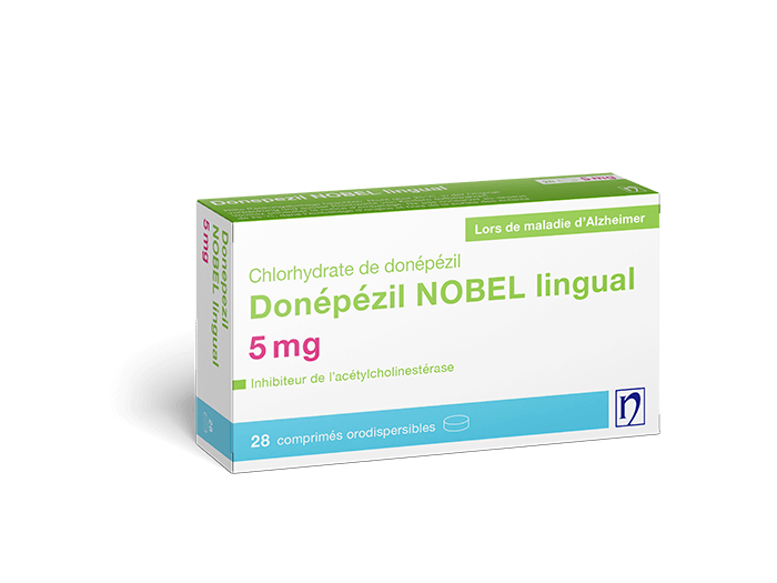 DONEPEZIL NOBEL lingual cpr orodisp 5 mg 28 pce