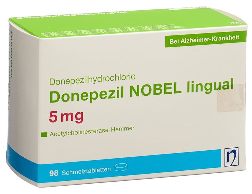DONEPEZIL NOBEL lingual cpr orodisp 5 mg 98 pce