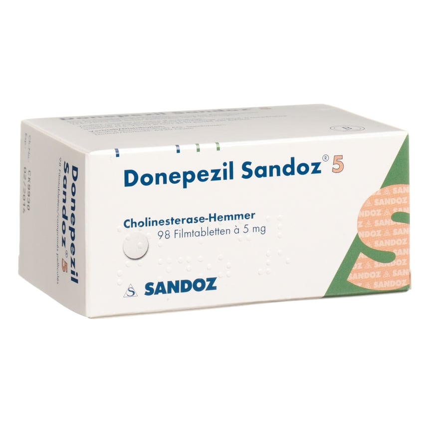 DONEPEZIL NOBEL lingual cpr orodisp 5 mg 98 pce