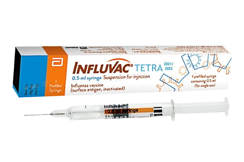 INFLUVAC TETRA susp inj 2025/26 ser pré 0.5 ml