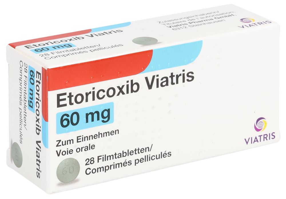 ETORICOXIB Viatris cpr pell 60 mg 28 pce