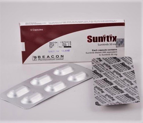 SUNITINIB Viatris caps 50 mg 28 pce