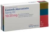 Ezetimib Atorvastatin Spirig HC 10 mg / 20 mg, Tabletten