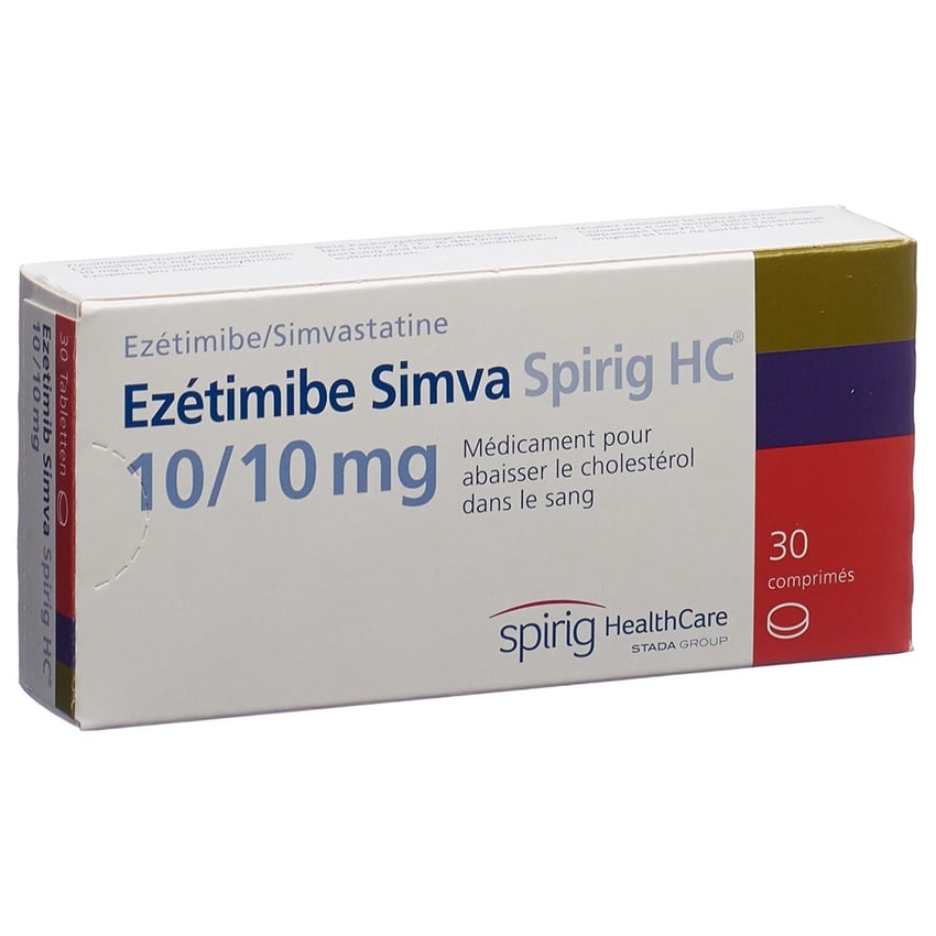 Ezetimib Atorvastatin Spirig HC 10 mg / 40 mg, Tabletten