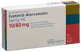 Ezetimib Atorvastatin Spirig HC 10 mg / 80 mg, Tabletten