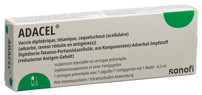ADACEL-POLIO susp inj a aiguille ser pré 0.5 ml