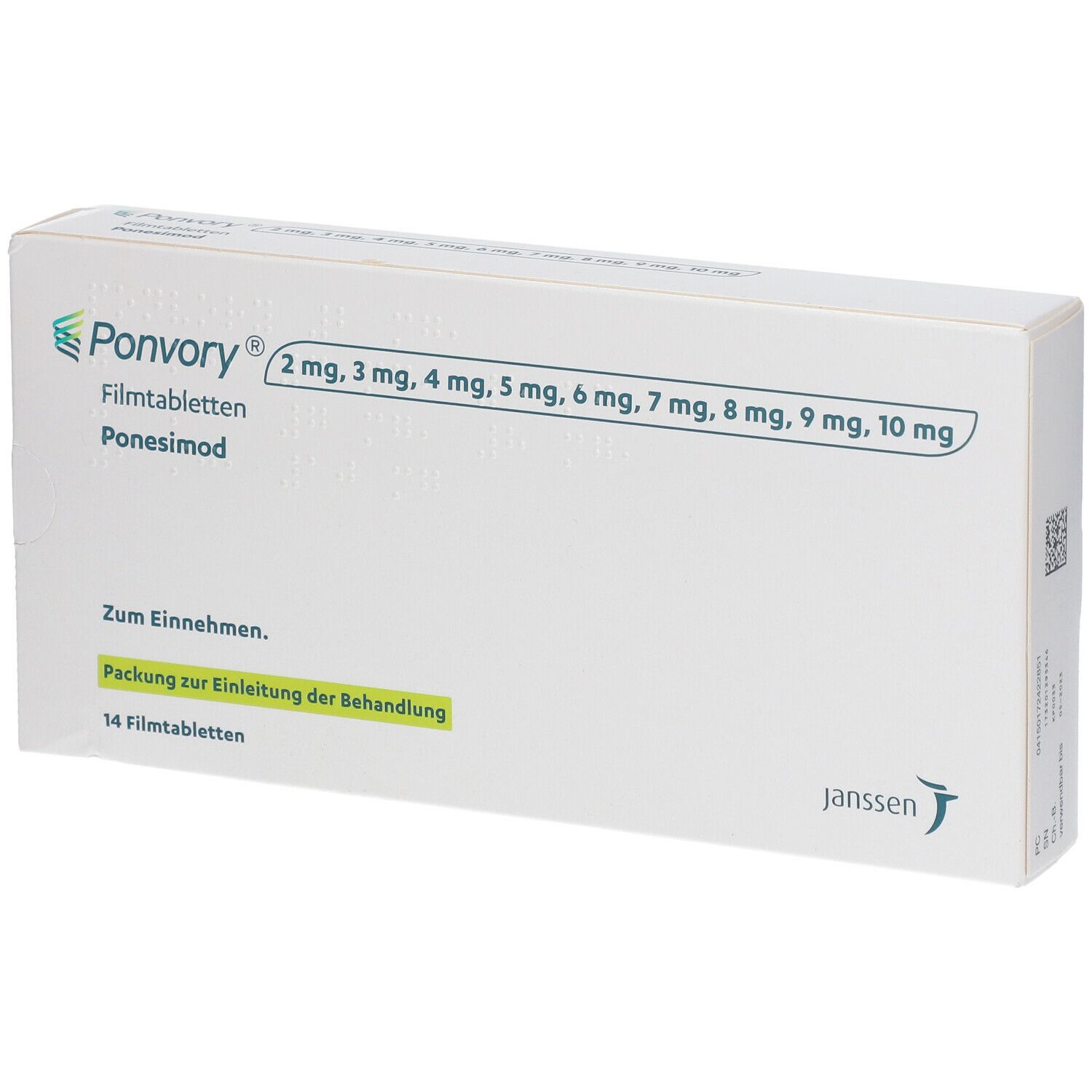 Ponvory 7 mg, Filmtabletten