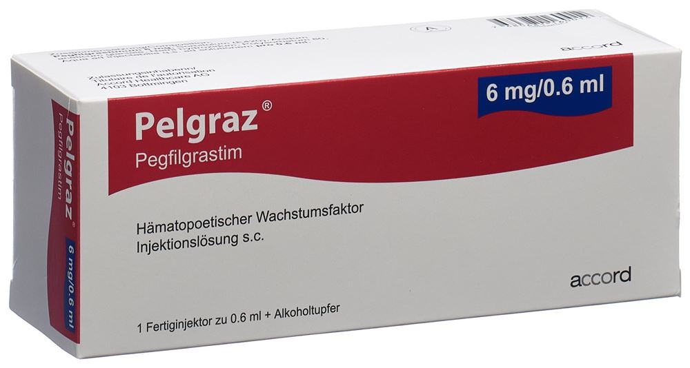 PELGRAZ 6 mg/0.6 ml sol inj stylo prérempl 1 pce