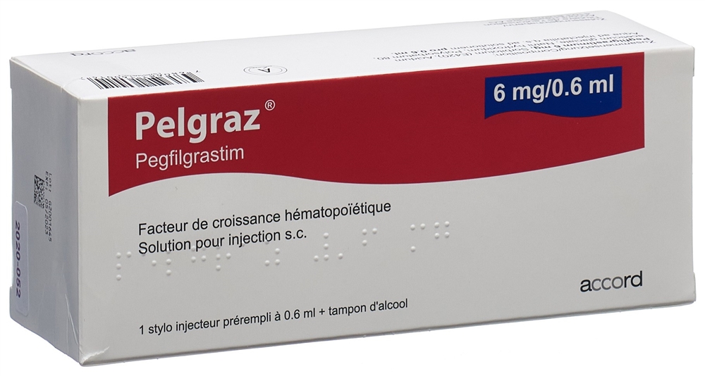 PELGRAZ 6 mg/0.6 ml sol inj stylo prérempl 1 pce