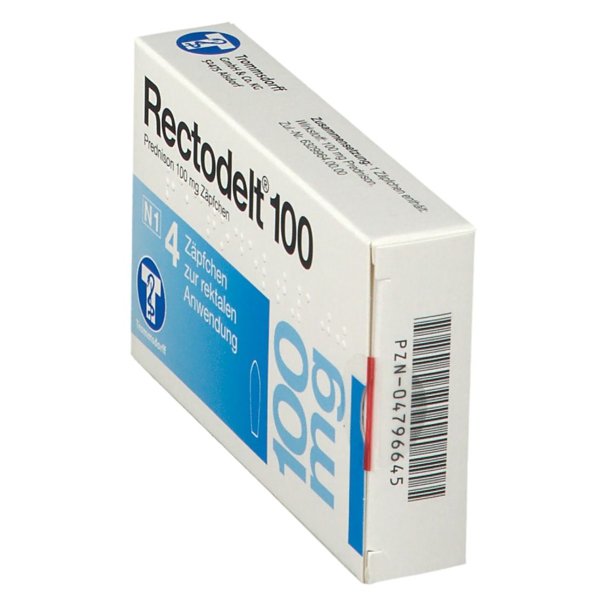 Rectodelt, Zäpfchen