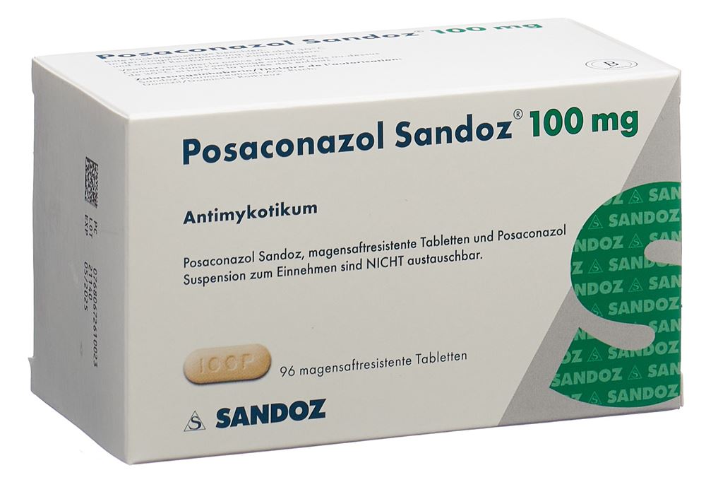POSACONAZOL Viatris cpr pell 100 mg 96 pce