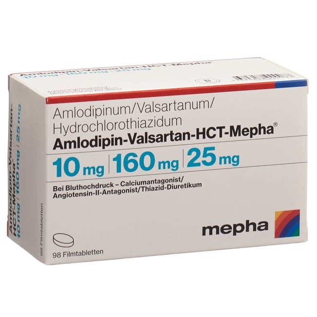 Amlodipin/Valsartan Viatris 10 mg/160 mg, Filmtabletten