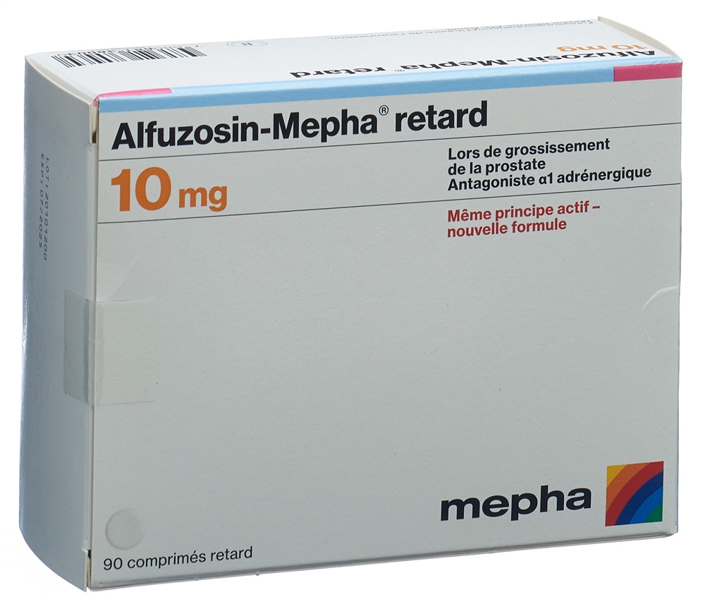 ALFUZOSIN Mepha retard cpr ret 10 mg 90 pce