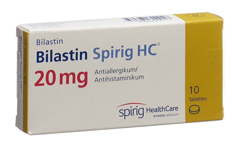 BILASTINE Spirig HC cpr 20 mg 10 pce