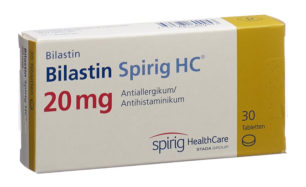 BILASTINE Spirig HC cpr 20 mg 30 pce