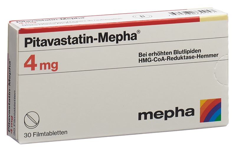 PITAVASTATIN Mepha cpr pell 2 mg 30 pce