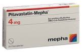 PITAVASTATIN Mepha cpr pell 4 mg 90 pce